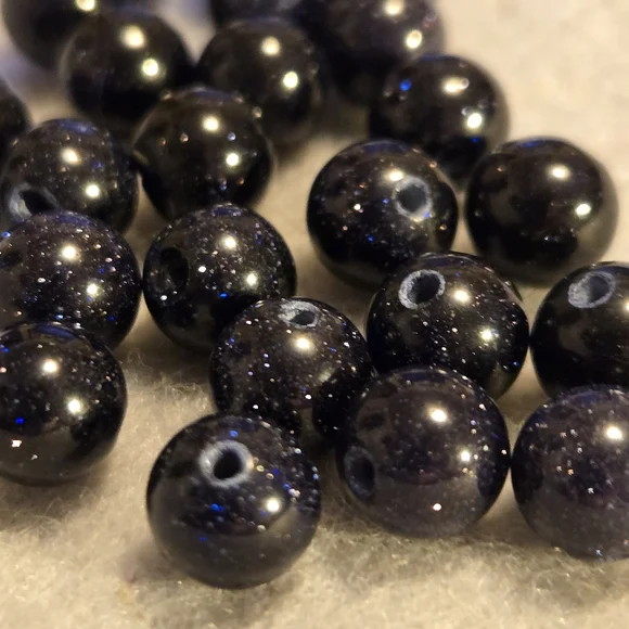 Galaxy Blue Sandstone Natural Gemstones - Picture 4 of 4